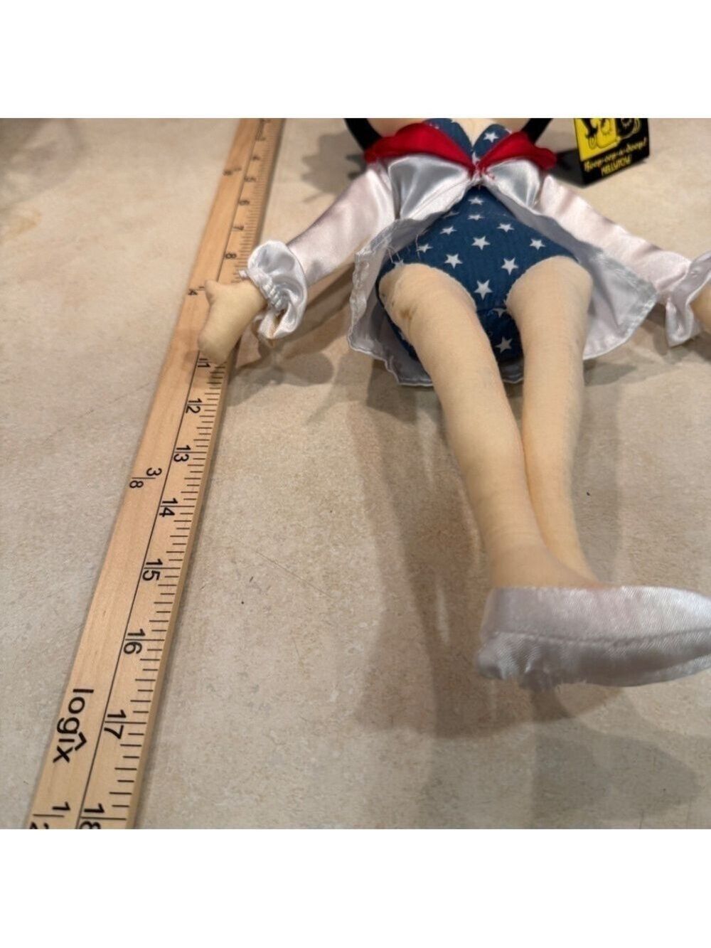Kellytoy Betty Boop Patriotic Vintage Rag Doll - Picture 6 of 9